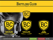 Tablet Screenshot of battlingclub.net